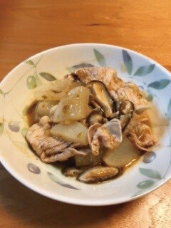 肉大根の麻婆味