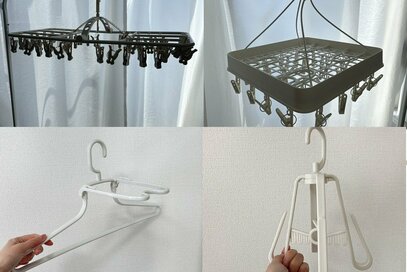 3COINS（スリコ）で部屋干しの救世主を発見。洗濯物がすっきり乾いて時短に