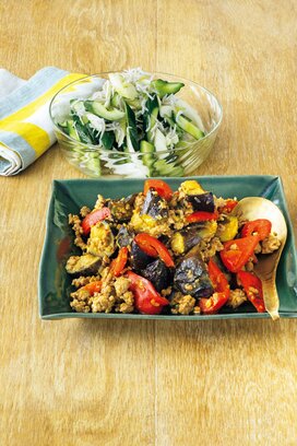 ダイエット中でもOKの「糖質オフ＆スタミナ献立」。夏野菜たっぷりで満足度アップ