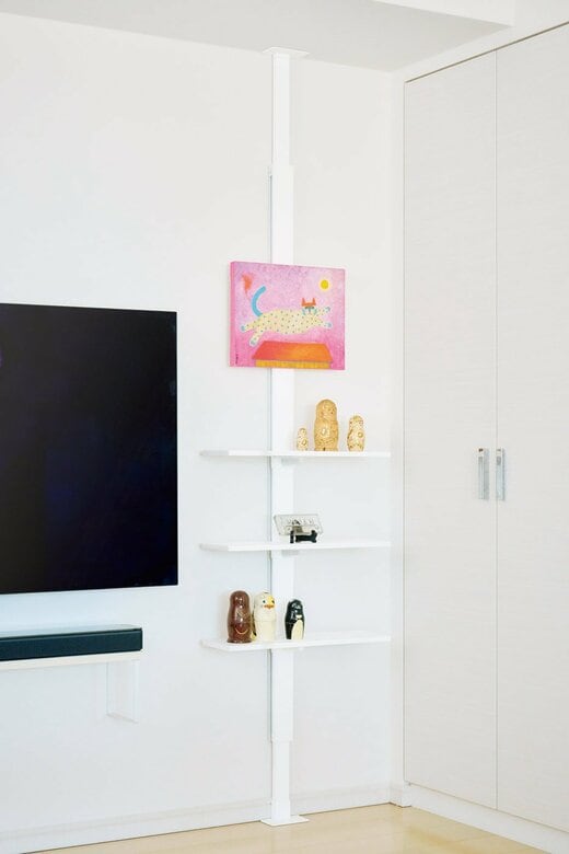 つっぱり棒テク