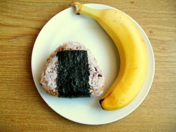 バナナとおにぎり
