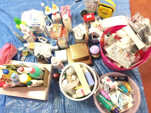 使えるけれど使わないものは、家じゅうのあちこちにあふれています