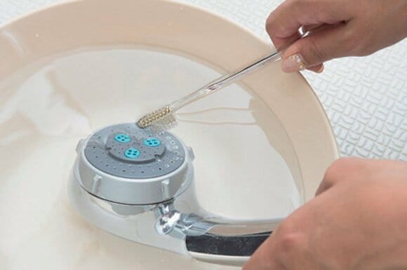 歯ブラシできれいに