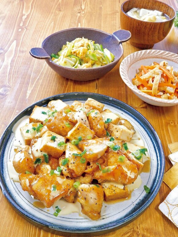 鶏むねと厚揚げ料理とその他