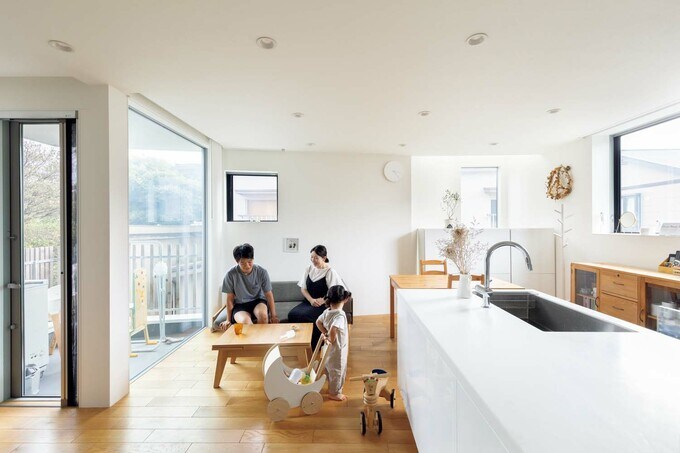 LDKに設けられたさまざまな開口