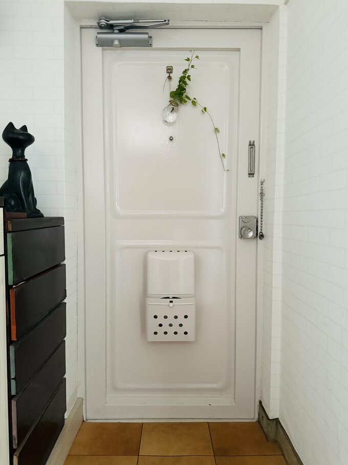 玄関マットを手放してすっきりと