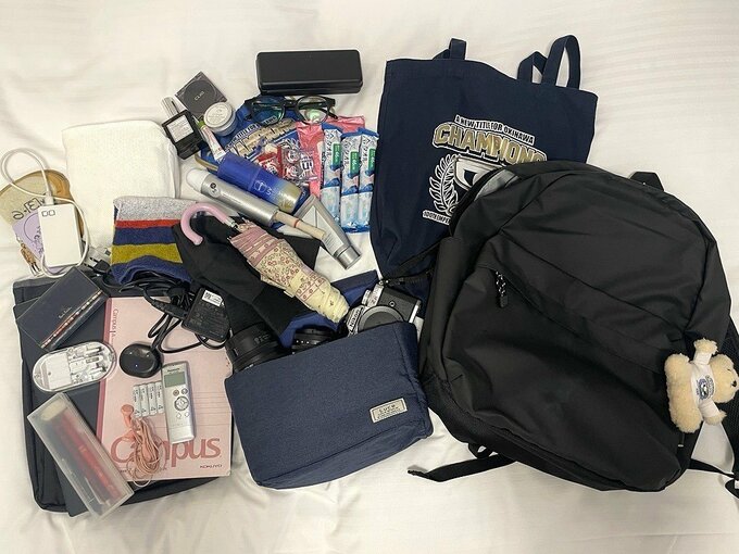 実際に大阪・関西万博に持って行ったもの