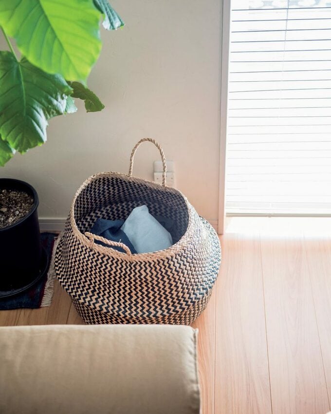 アイロン待ちの服