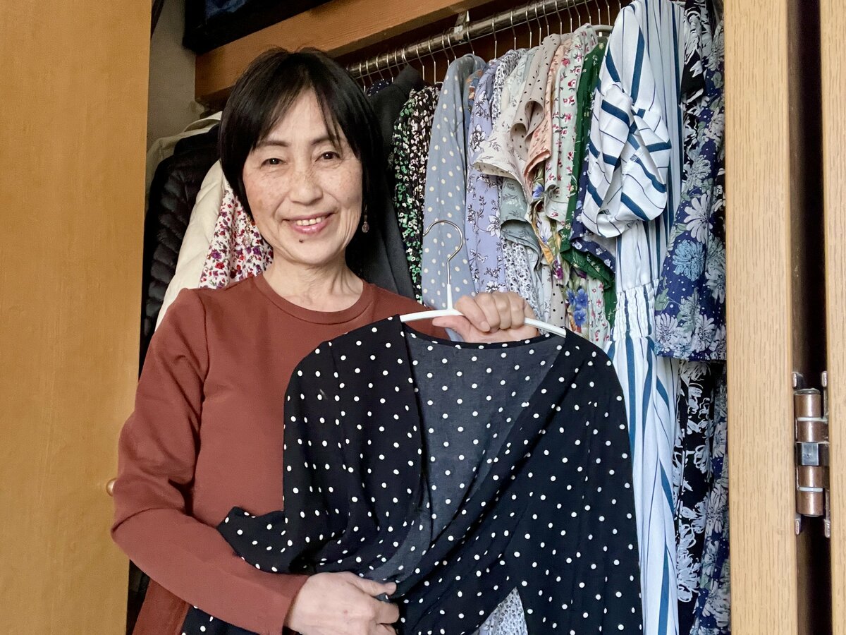60代おしゃれ上手「最高のクローゼット」。衣替え前に整理して広々と