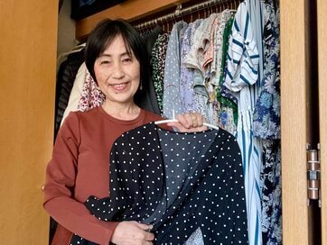 60代おしゃれ上手「最高のクローゼット」。衣替え前に整理して広々と使いやすく