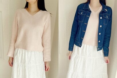 着る服に迷う春に「ユニクロ」1990円のセーターが大活躍。チクチクしなくて着心地最高