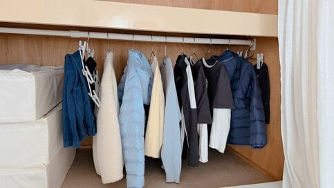 30代2児の母、洗濯物はたたまずにかけるだけ。押し入れをクローゼット代わりにして正解だった