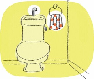 トイレのタオルは手洗いのそばに！汚れをためない習慣づくり