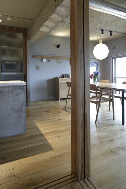 リビングの大黒柱