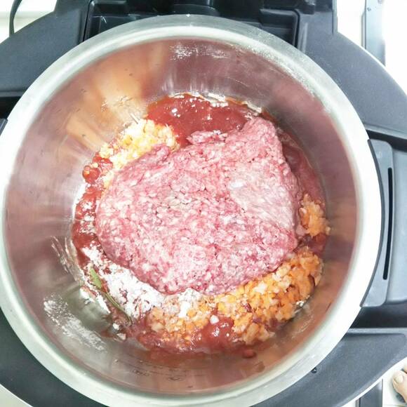 ミートソースの材料