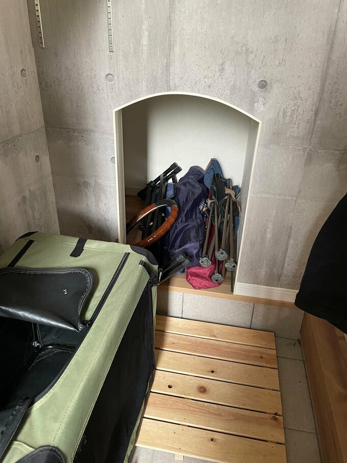 犬小屋の場所が今は物置に