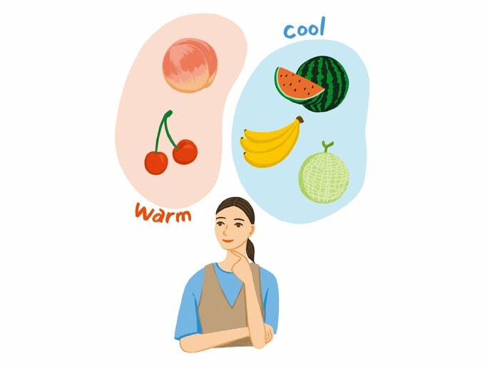 フルーツにも体を温める作用のあるものが