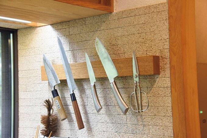 使いやすい調理器具の収納例