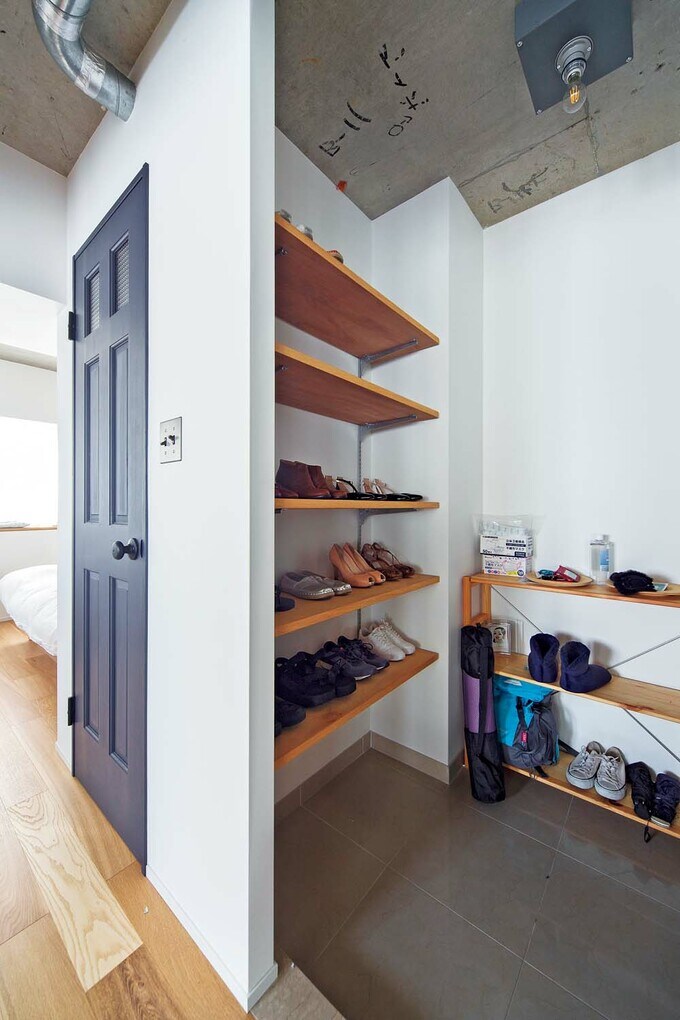 玄関の土間収納