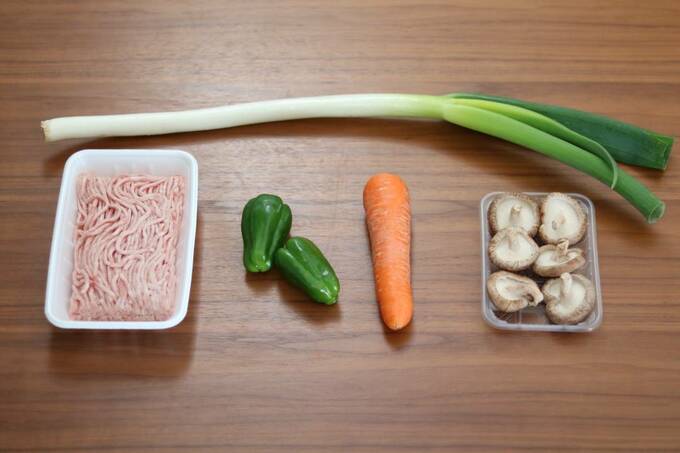 ネギやピーマンなど