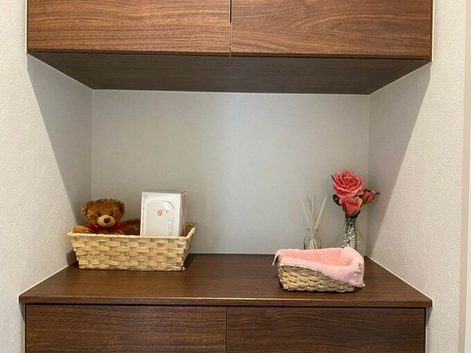 ゲタ箱真ん中のスペースの小物