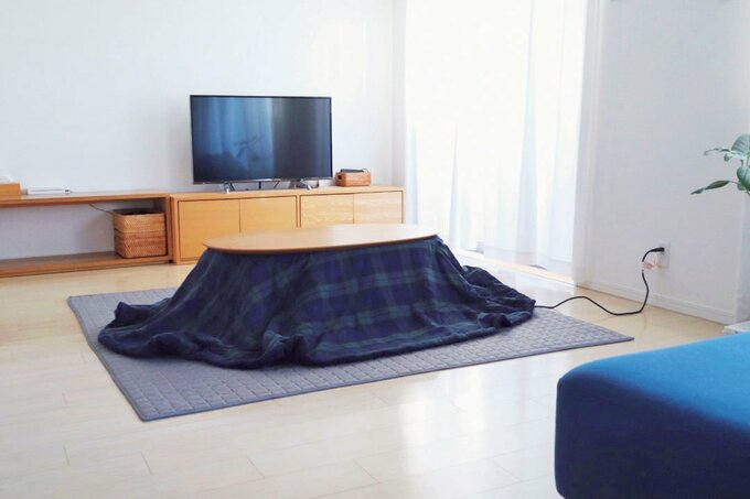 こたつのあるリビング