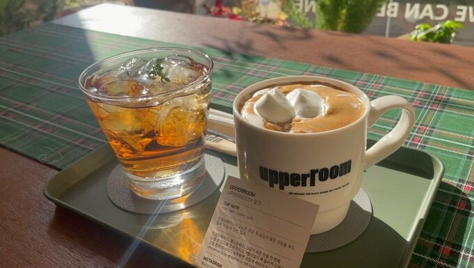 カフェの飲み物