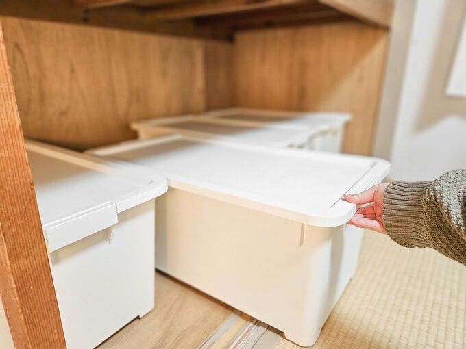 ローラーつき収納