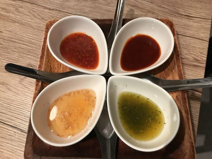 つけだれは4種類