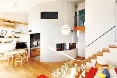 【注文住宅事例】キッチンを円筒の中に？実は大勢で楽しむのに最高でした