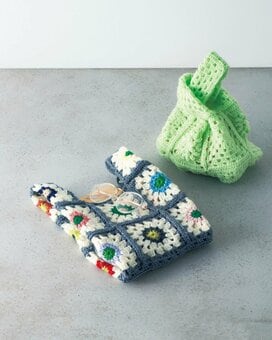 「クロシェ編み」が再ブーム。今年の夏はバッグや小物に取り入れるのがトレンド