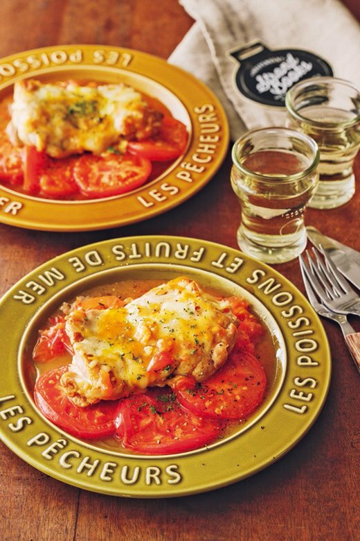 たっぷりトマトのイタリアンチキンソテー