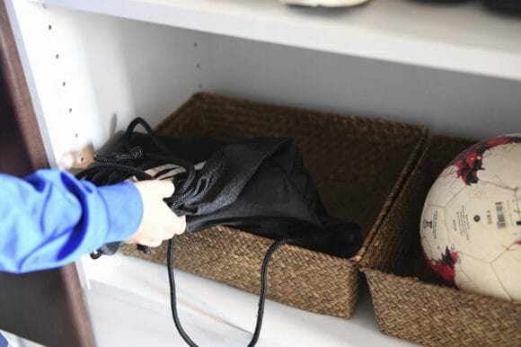 便利に出し入れ