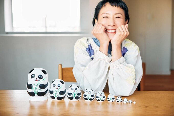 パンダグッズとはなさん