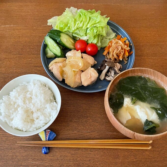 鶏胸肉炒め