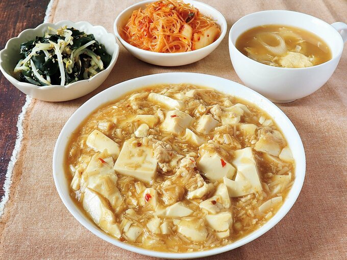 麻婆エノ豆腐