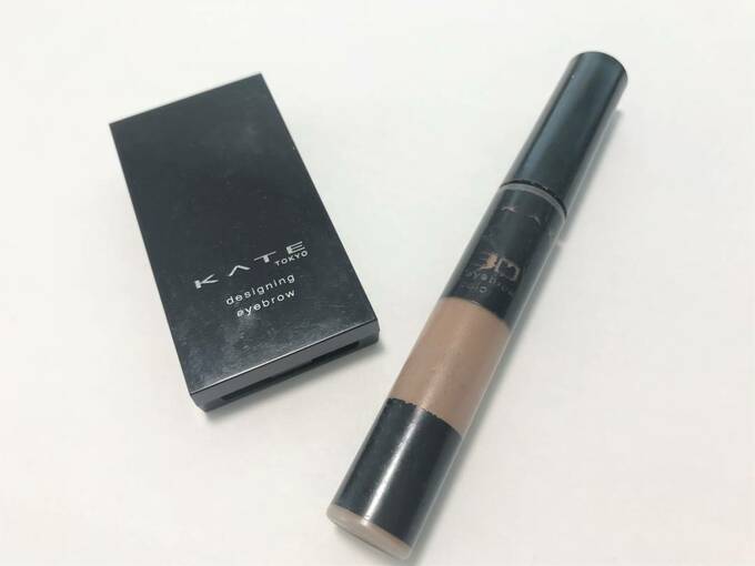 KATEのデザイニングアイブロウと3Dアイブロウカラー