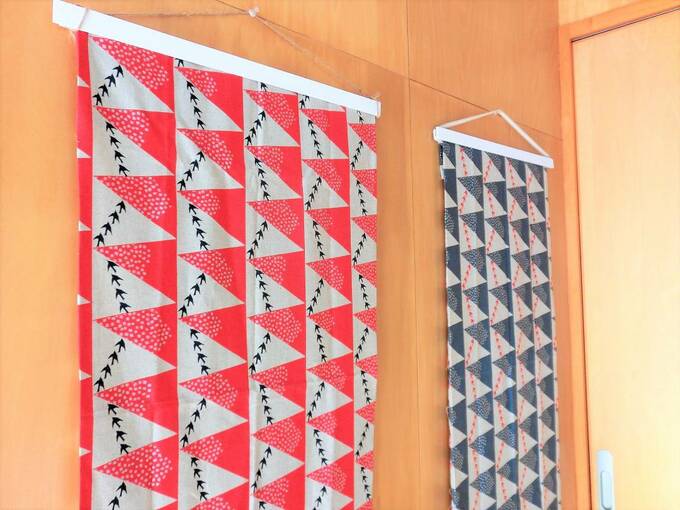 手ぬぐいタペストリー