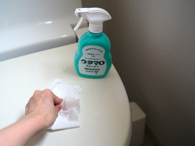 トイレ掃除にも
