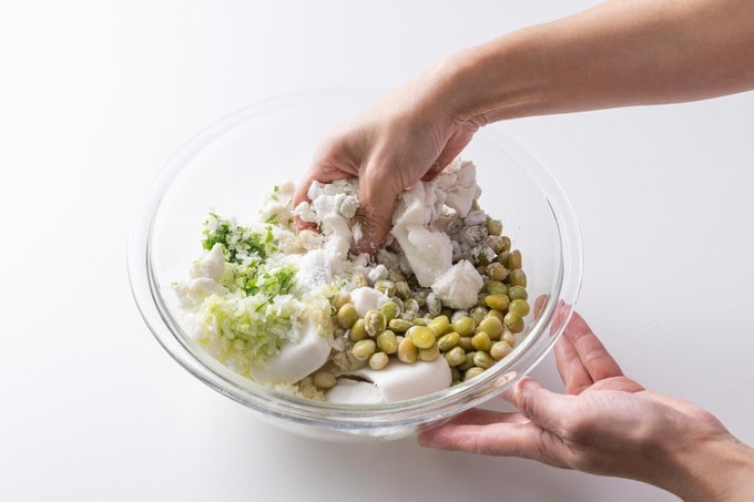 全体がなじむように混ぜる