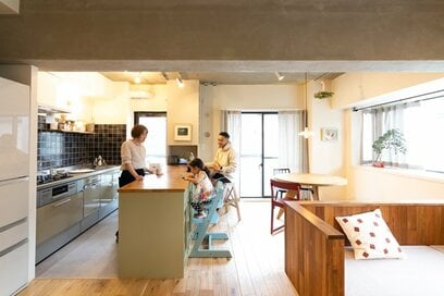 夫婦で快適にリモートワーク。ウェブ会議OK、ワークスペース2つのマンションリノベ事例