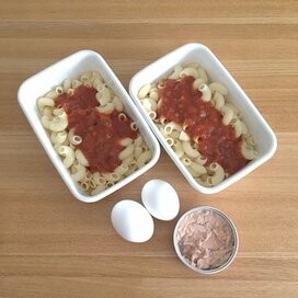 昼は野菜不足でも割りきる！共働き家庭の小学生ごはん