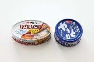 イワシの味つけ缶や焼き鳥缶も常備しておくと便利