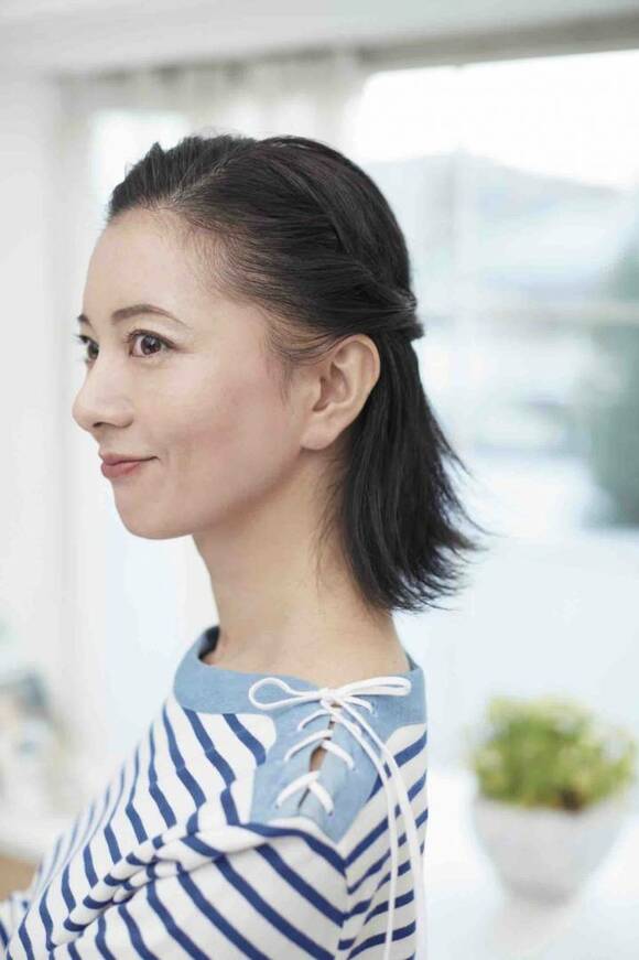 髪をアップにすることが多い寺嶋さん