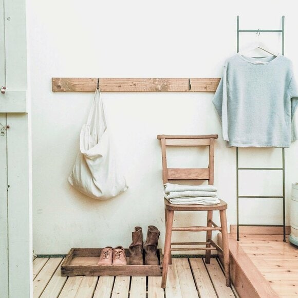 シンプルな手さげ袋ならインテリアを選ばない