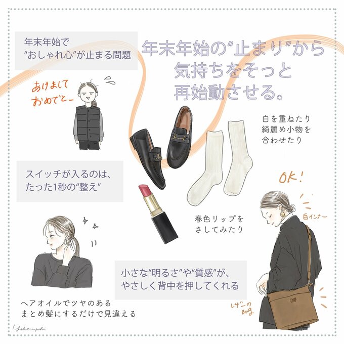 気持ちの再始動のさせ方のイラスト