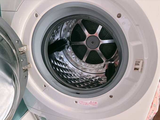 写真：洗濯機扉