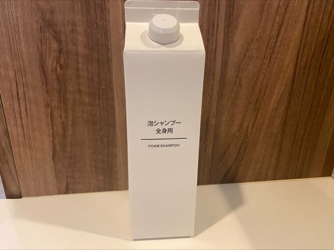 泡シャンプーの写真