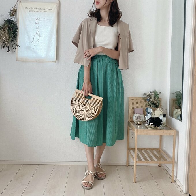 スカート合わせ