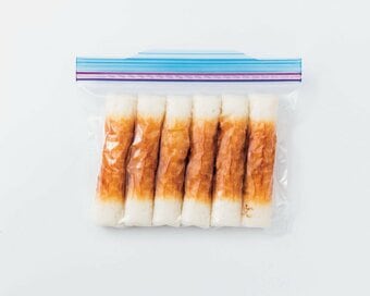 ちくわも食べごたえアップ！冷凍すると便利な加工食品
